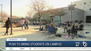 Del Norte High students push for reopening
