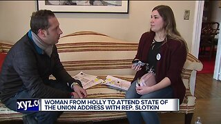 Woman from Holly to attend State of the Union address with Rep. Slotkin