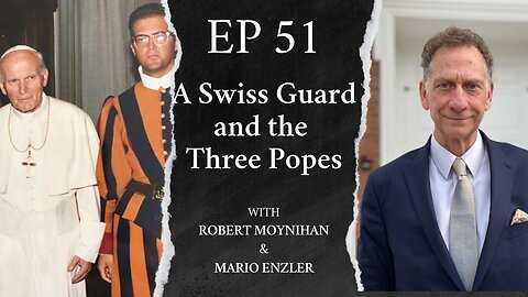 A Swiss Guard and the Three Popes