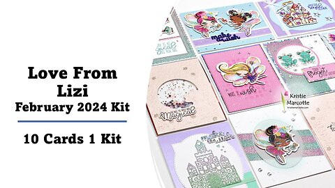 Love From Lizi | February 2024 Kit | 10 Cards 1 Kit