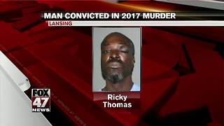 Man convicted in 2017 Lansing murder