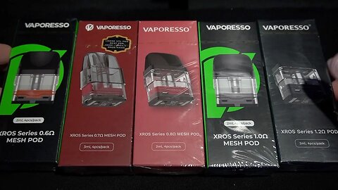 New Vaporesso Pods for Xros Series