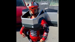 Cybertruck Transformer Halloween Costume