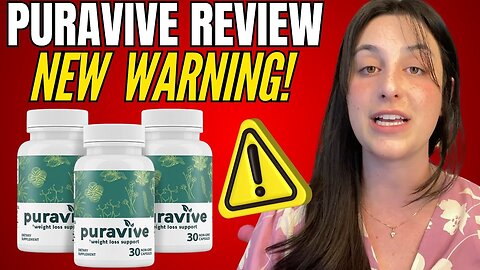 PURAVIVE REVIEWS - ((❌⚠️NEW WARNING!⚠️❌)) - Puravive Weight Loss Supplement - PURAVIVE REVIEW
