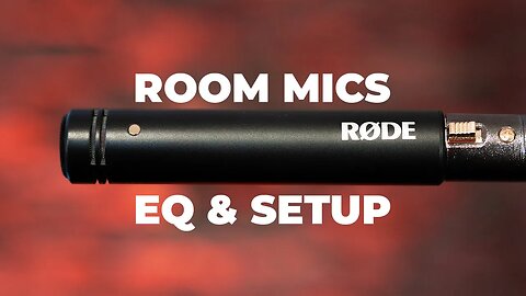 Room Mics for Live Streaming - EQ and Setting it in the Mix