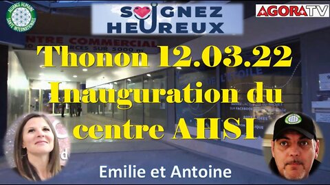 Inauguration du 1er centre AHSI à Thonon le 12.03.2022