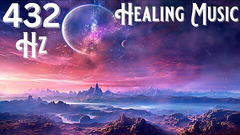 432 Hz, HEALING MUSIC, STRESS RELIEF, ANXIETY, SLEEP, STUDY