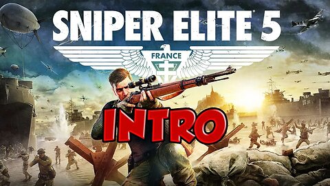 sniper elite 5 intro | new sniper games 2022 | 2022 sniper game