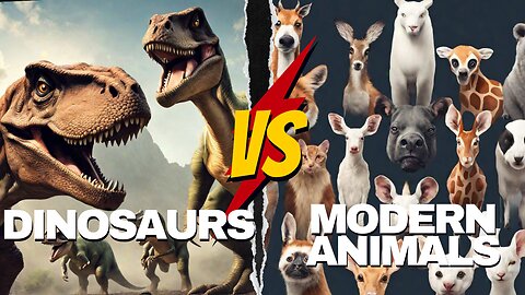 The Great Brawl: Dinosaurs vs. Modern Animals - An Epic Showdown