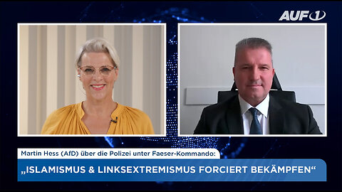 Martin Hess (AfD) zu Extremismus: „Nancy Faeser ist klar auf dem linken Auge blind“