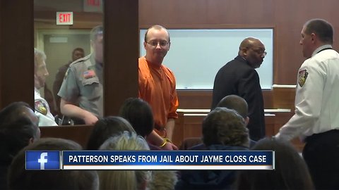 Jake Patterson due to enter plea Wednesday