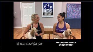 SARA SHARES DETAILS OF HER BIG TRIP - TDW Studio Chat 146 with Jules and Sara