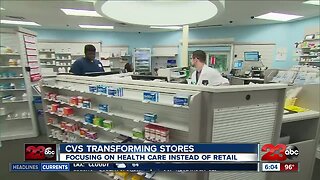 CVS starting to transform stores