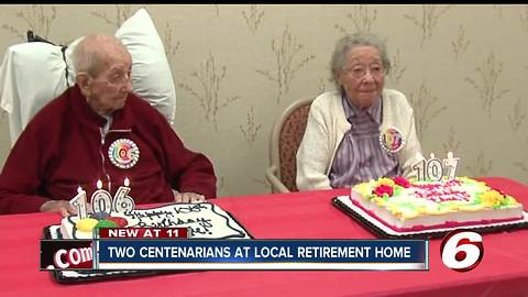 Two centenarians celebrate special birthdays at local retirement home