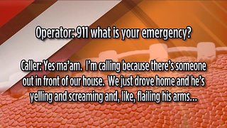 Woman calls 911 on excited Cleveland Browns fan