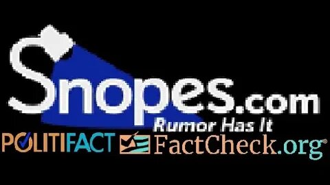 factcheck, politifact & even google passed HTML 101 right click new tab but snopes stupidly failed?