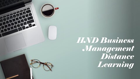 HND Business Management Distance Learning | CCM