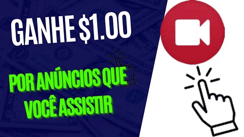 GANHE $1.00 POR ANÚNCIOS QUE VOCÊ ASSISTIR (Ganhar dinheiro online assistindo anúncios 2022)