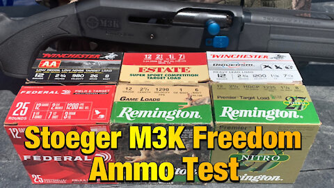 Stoeger M3K Freedom 2 3/4 Cheap Ammo Test