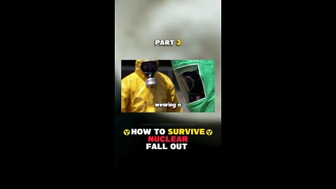 How to survive nuclear fall out? ☢️ Part 3