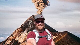 I HIKED to the EDGE of an ACTIVE VOLCANO, then this happened.