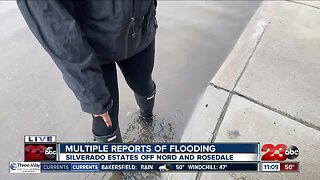 Multiple reports of flooding in Northwest Bakersfield