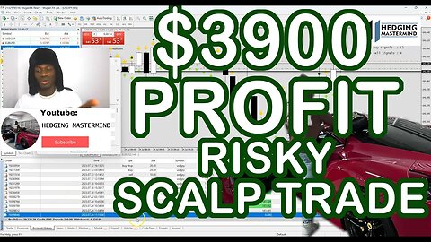 $3900 Profit taking a RISKY Scalp Trade #FOREXLIVE #XAUUSD