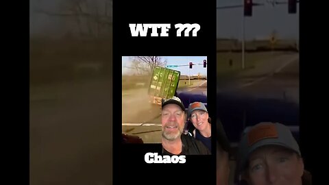 💥CAPTAIN CHAOS Super Trucker Runs Red Light 💥#shorts 💥