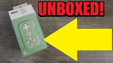 Unboxing the Green 8BitDo Micro!