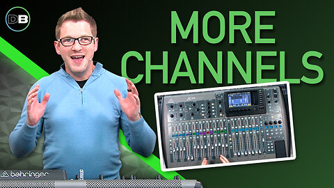 Maximizing Channels on the Behringer X32