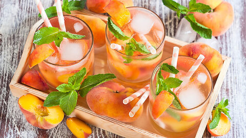 Spiced Peach Ice Tea recipe