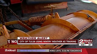 City of Tulsa using wintry weather as training