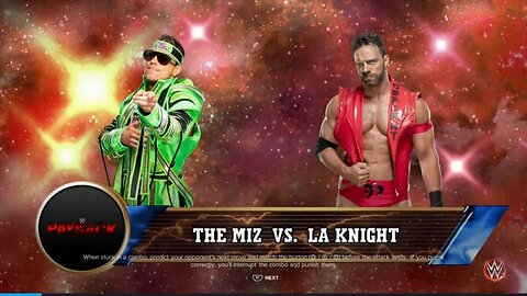 WWE Payback 2023 LA Knight vs The Miz