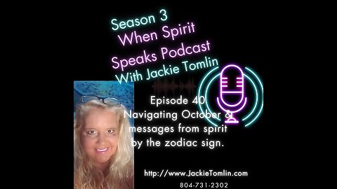 #40 Navigating October & Messages by your zodiac sign