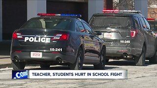 Teacher injured while breaking up student fight at Jane Addams school in Cleveland