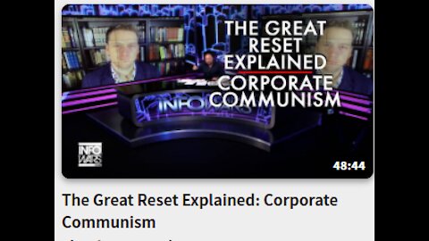 The Great Reset Explained: Corporate Communism- Build -Back-Better