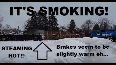 Hot Brakes Steaming In Freezing Rain, And Using Caution Over That Frozen Crossing? | Jason Asselin