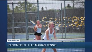 WXYZ Senior Salutes: Bloomfield Hills Marian tennis