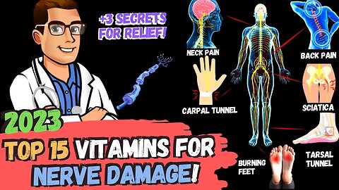 Top 15 Vitamins & Supplements for Nerve Damage [+ 3 BIG SECRETS]