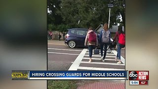 Sheriffs office estimates they’d need 165 crossing guards to expand to Hillsborough middle schools