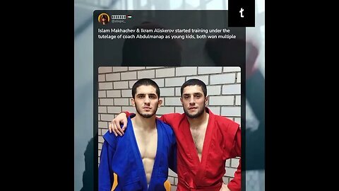 How Islam Makhachev & Ikram Aliskerov Became Combat Sambo Champions Under Coach Abdulmanap