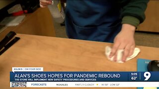 Alan's Shoes hopes to rebound from pandemic