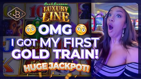 Cash Express! I Got My First Luxury Line Gold Train! 🚊 Paying A HUGE Jackpot!