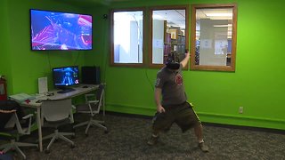 Virtual Reality at the Boise Public Library provides a different way to exercise