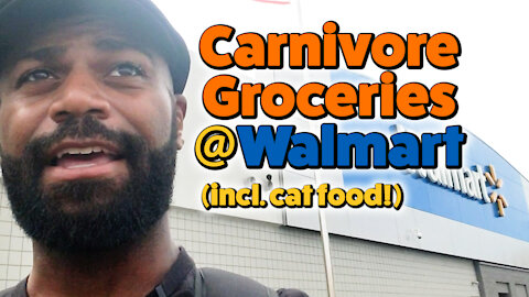 Carnivore Groceries at Walmart (incl. cat food!) ― Long Island, NY