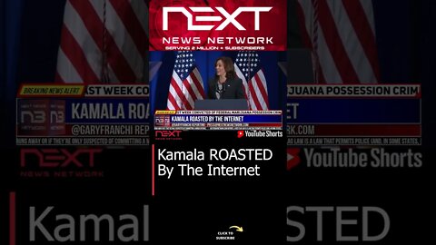 Kamala ROASTED By The Internet #shorts