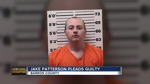 Jake Patterson pleads guilty to crimes