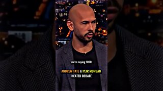 Peir Morgan and Andrew tate heated debate