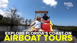 Explore Florida's nature coast on an airboat tour | Taste and See Tampa Bay
