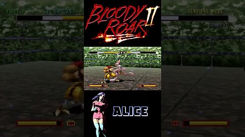 Bloody Roar 2 | Alice | #shortvideo #shorts #shortsvideo